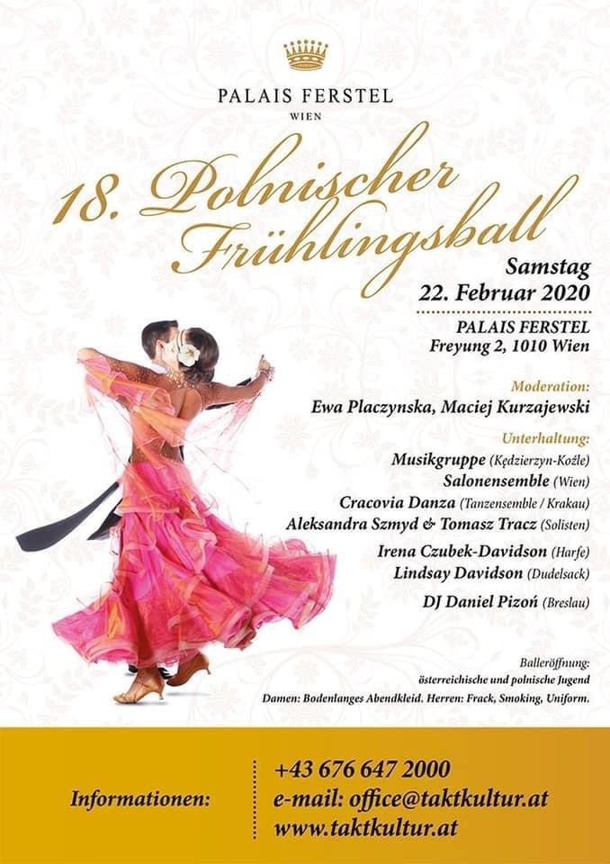 Performance at the Polnischer Fruhlingsball in Vienna